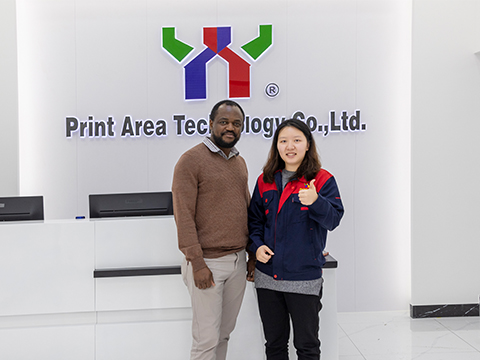 2023 Yılında İlk Müşteri Ziyareti Baskı Alanı!