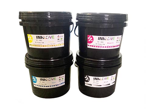 Composición de la tinta de impresión flexográfica UV