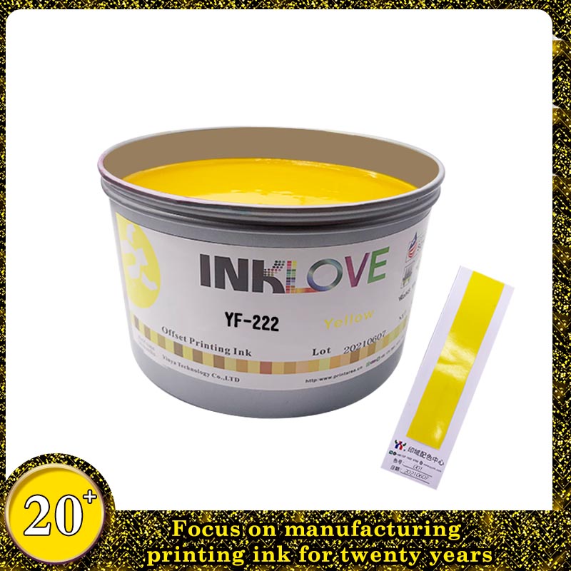 CMYK offset ink