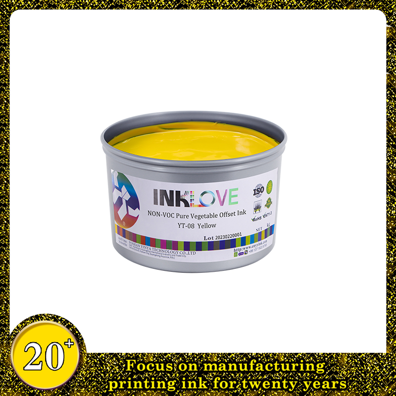 YT-08 Non-VOC Pure Vegetable Offset Printing Ink