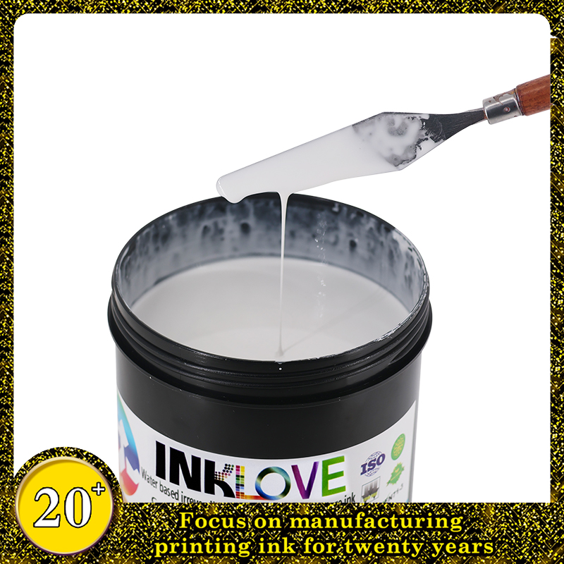 Screen Printing Temperature Change Ink Irreversible 80 degrees Colorless to Blue