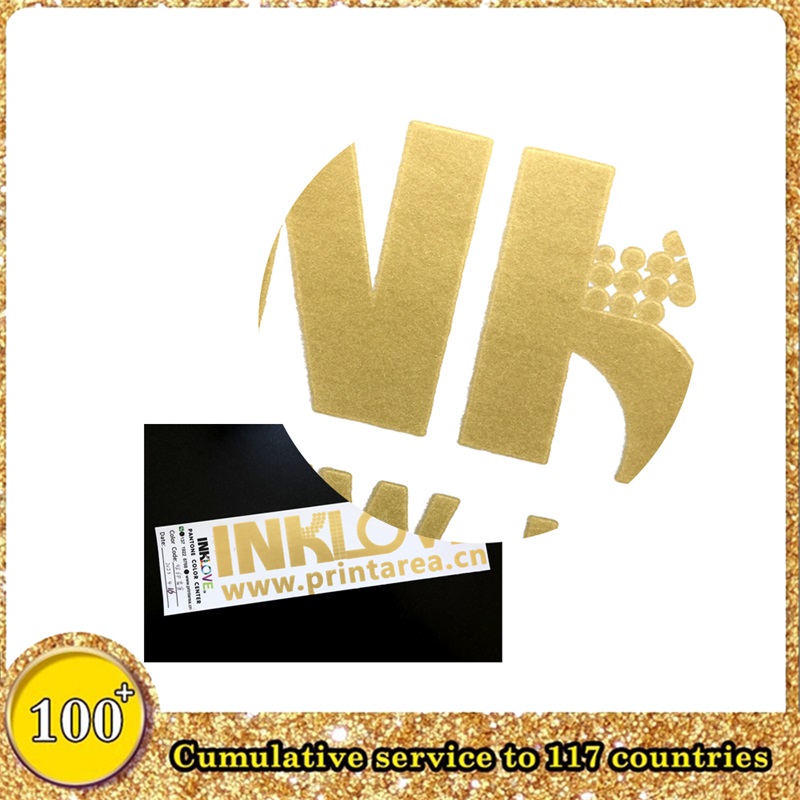 Redish Gold Silk Screen Printing Ink - Vibrant Metallic Effect for Plastic and Paper