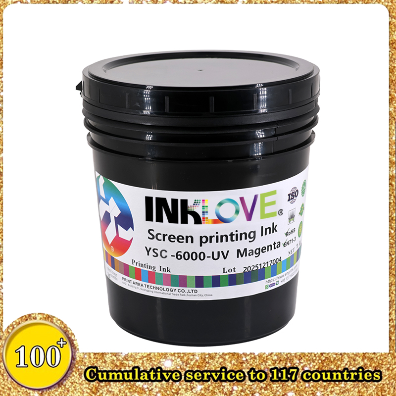 YSC-6000 Series UV Screen Printing Ink for Electronics