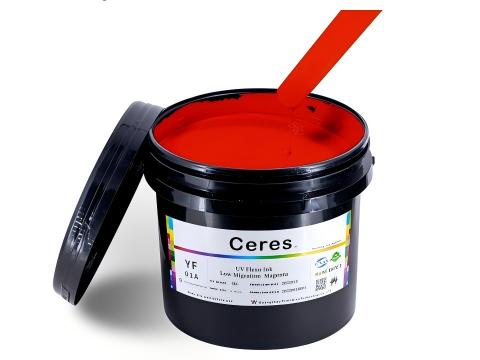 ¿Qué tinta se utiliza en la impresión flexográfica?