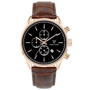 Leather Strap Quartz Men Wrist Watches
