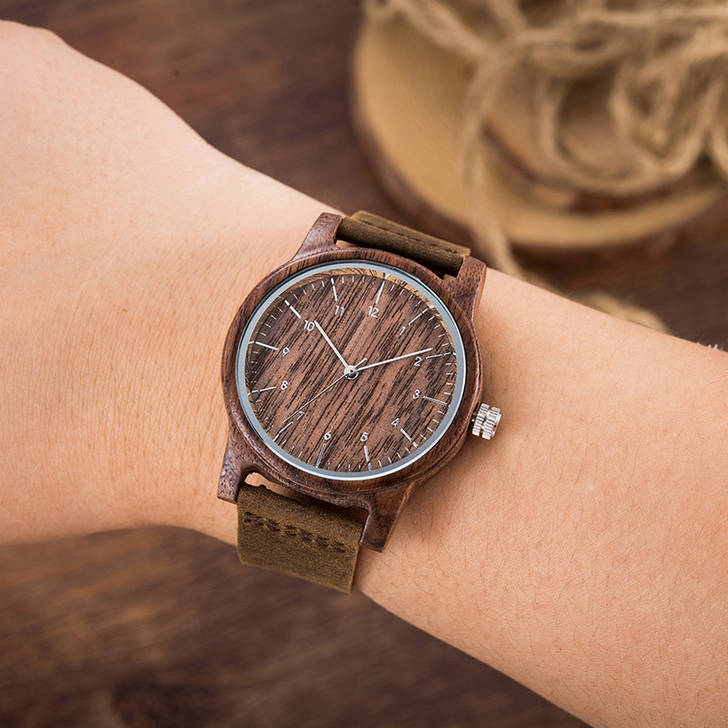 Quartz Handmade Wood Watches