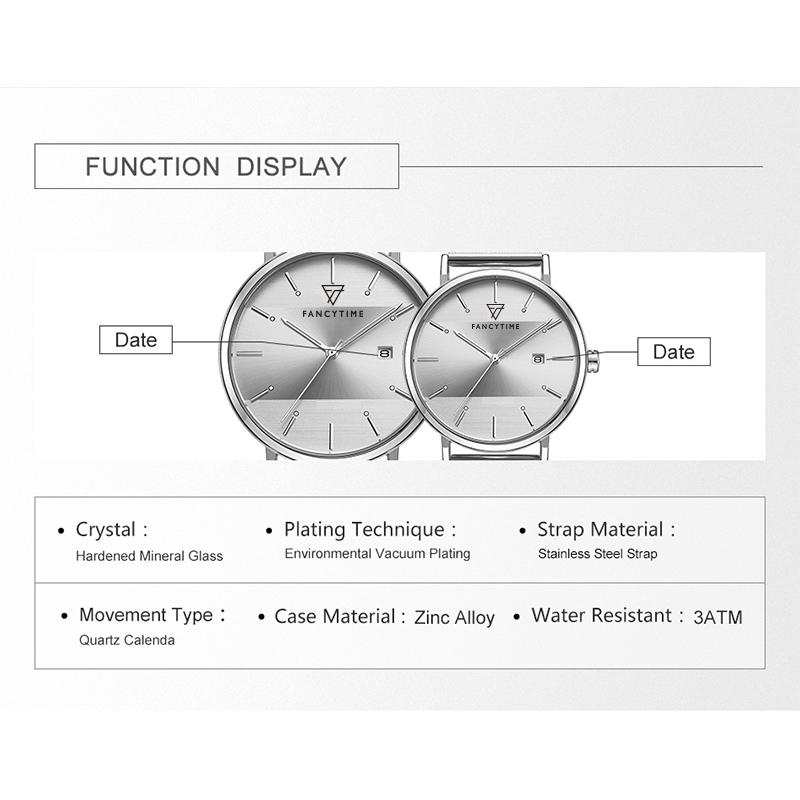 Branded Trendy Quartz Couple Watches Manufacturers, Branded Trendy Quartz Couple Watches Factory, Supply Branded Trendy Quartz Couple Watches