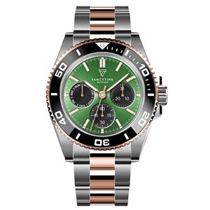 Stylish sport men quartz chronograph watches