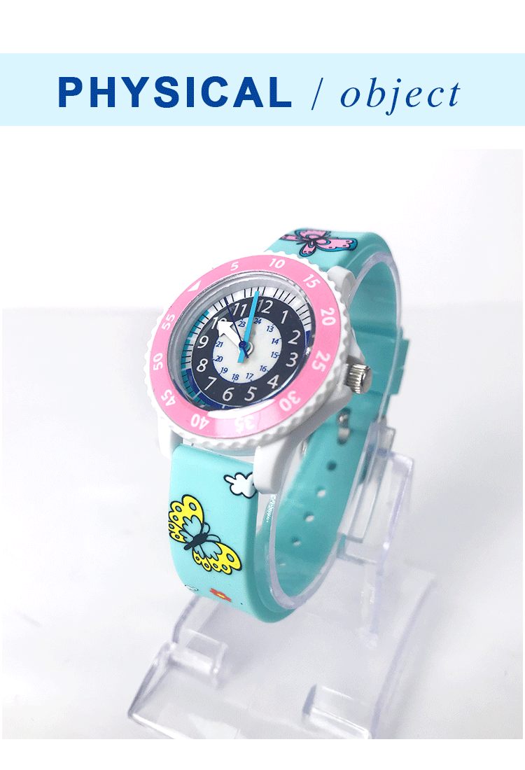 Silicone kid watch