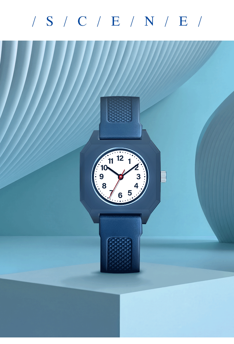 silicone strap watch silicone strap watch