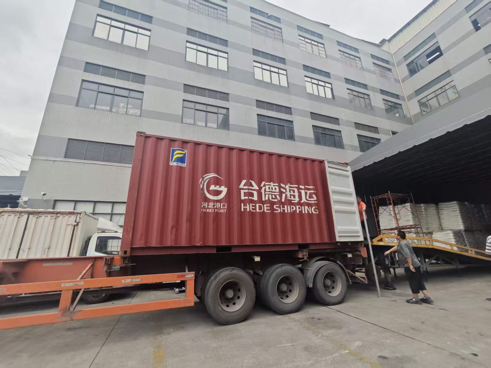 شركة جراندوين تشحن غشاء حماية جديد من البولي إيثيلين إلى تايلاند