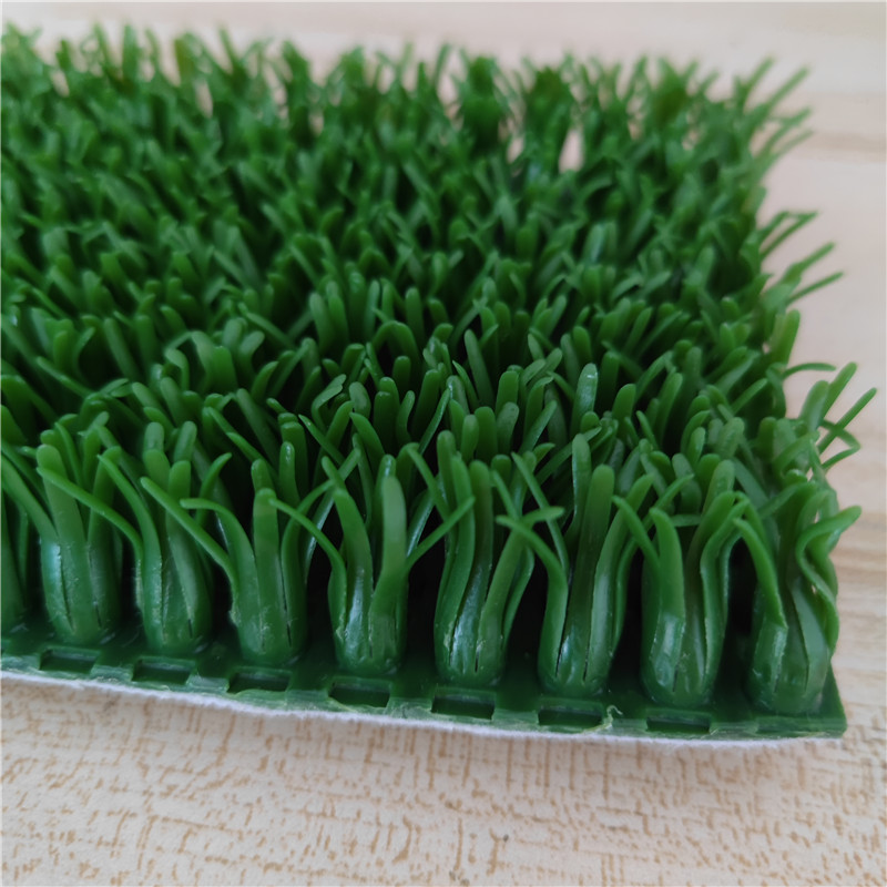 Plastic lawn pe gold turf mat dreamturf for gold