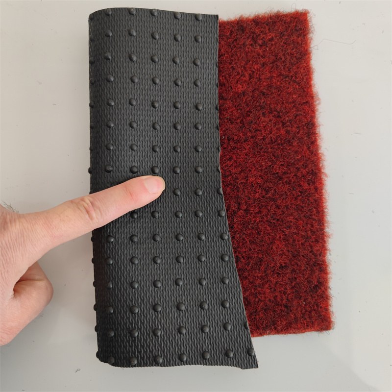 car carpet mat with spike backing