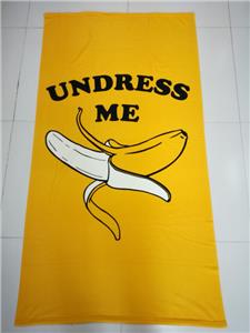 sand free microfiber beach towel custom printed cotton beach towel