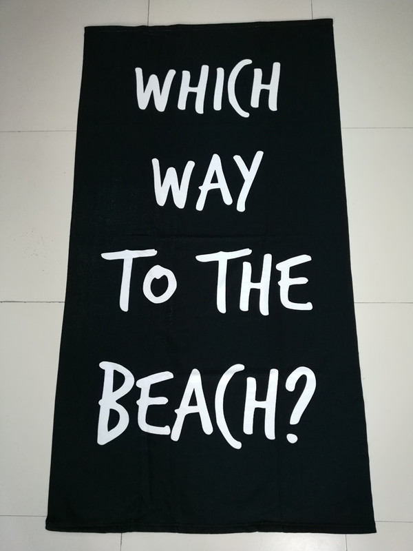 sublimation beach towel