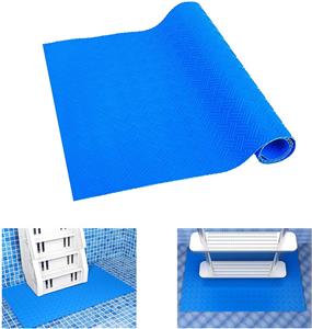 Swimming Pool Ladder Mat Pool Ladder Mat for Above Ground Inground Inflatable Pools - Pool Ladder Pad - Pool Step Mat - Pool Liner Protection Cushion