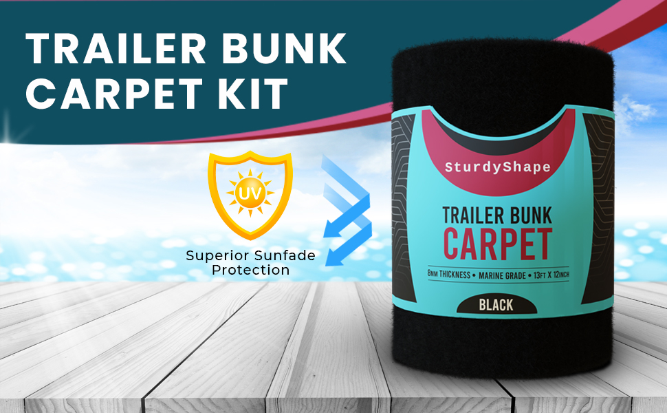 Boat Trailer Bunk Carpet