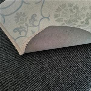 needle punching carpet pad non slip underlay burn surface ribbed underlying carpet