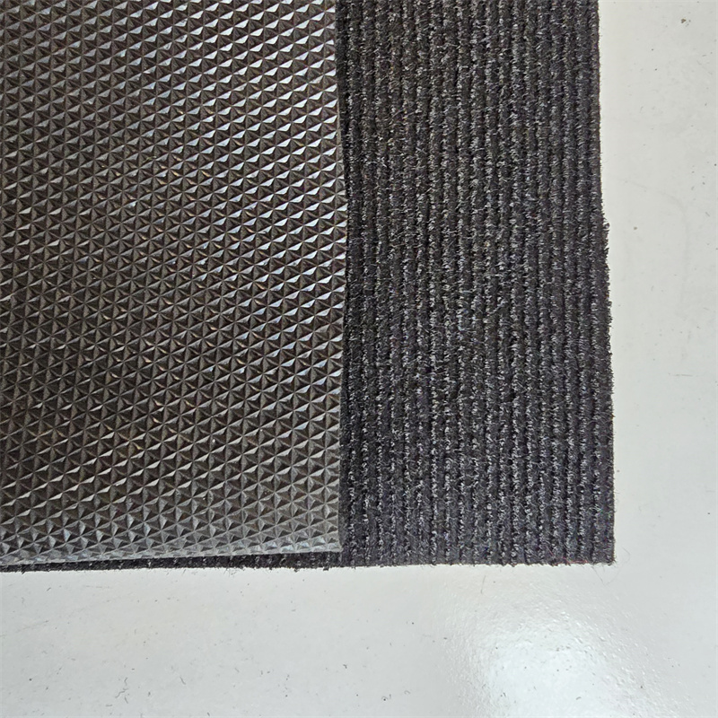 needle punching carpet pad non slip underlay burn surface ribbed underlying carpet