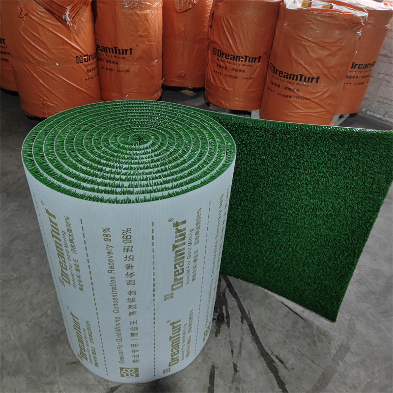 pe gold turf mat gold mining rug artificial turf mining grass gold washing grass mat sluice pads for gold