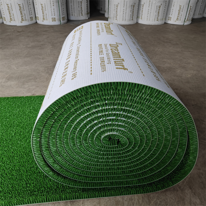 golden rubber artificial grass