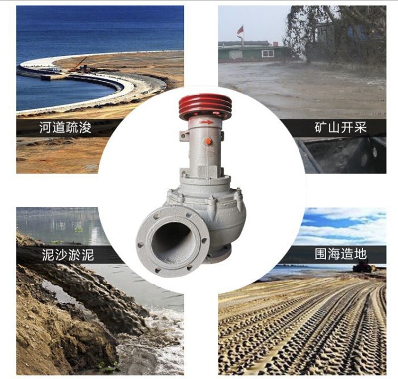 Centrifugal Electric Suction River Sand Dredging Semi-Submersible Mud Water Pump