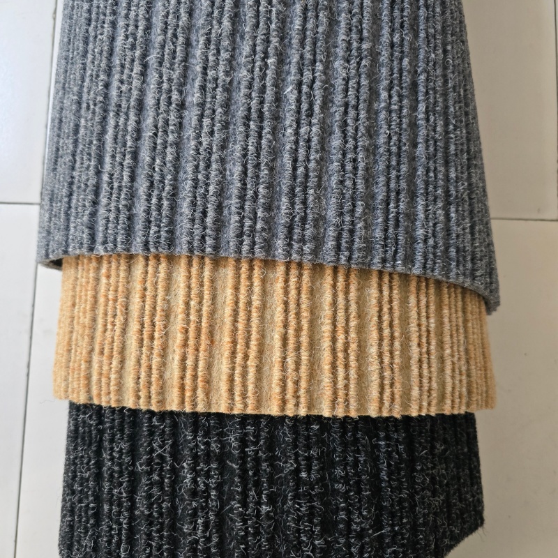 non woven ribbed carpet chanel carpet 3 line gold carpet gold sluice ribbed matting gold sand washing carpet