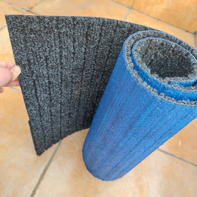 oro aluvial alfombras acanaladas