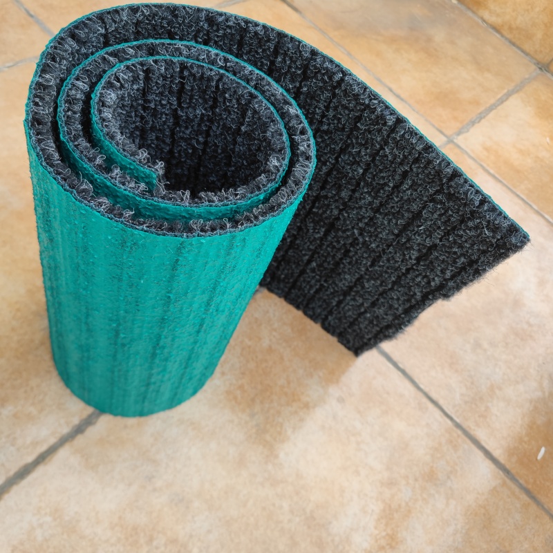 alfombras acanaladas de 4 carriles