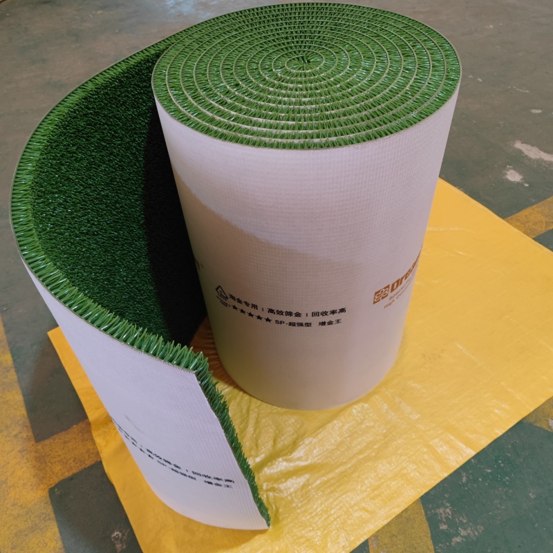 Green Gold grass Sluice Box carpet