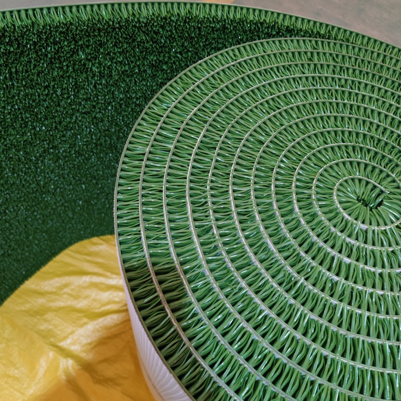 Dream turf gold mining plastic grass mat artificial turf carpet mining rug vinyl grass matt gold rubber mats rubber mat gold washing mat