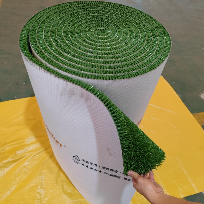 gold wash green carpets