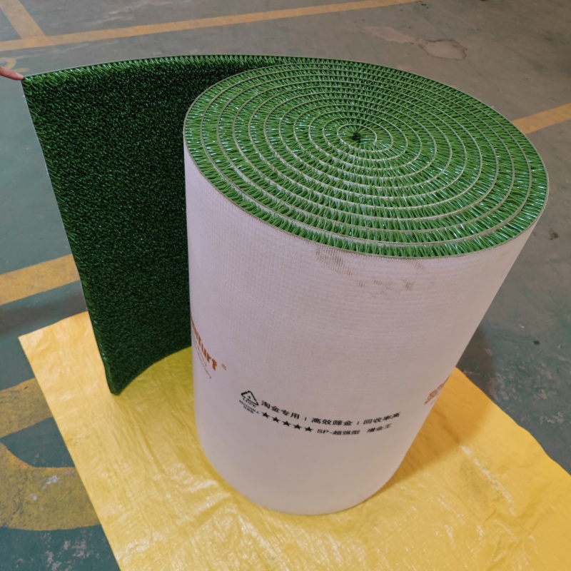 ethiopia gold catching mats gold dust separation mat gold sticky blanket gold mud rug Mining lawn Gold washing rugs green carpet for gold mining