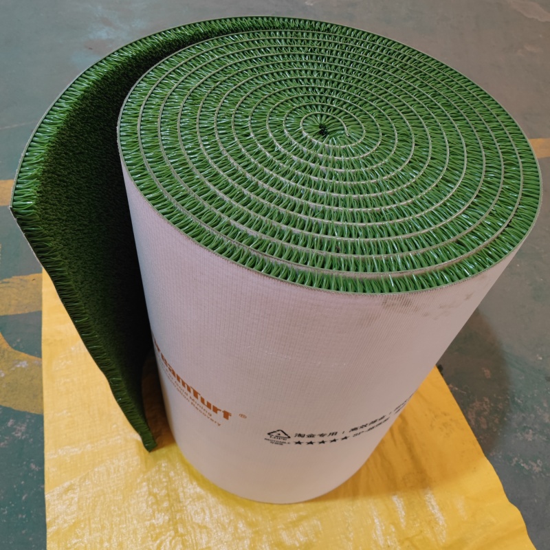 gold sticky carpet heavy duty grass mining diamond washing carpet gold mineral separator carpet Green Plastic Rug pe grass for washing gold