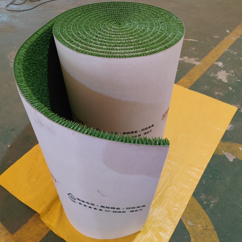 gold trapping carpet gold dredge matting pvc turf mat Gold washing sluice carpet gold green rush plastic mat ethiopia gold dust washing mat