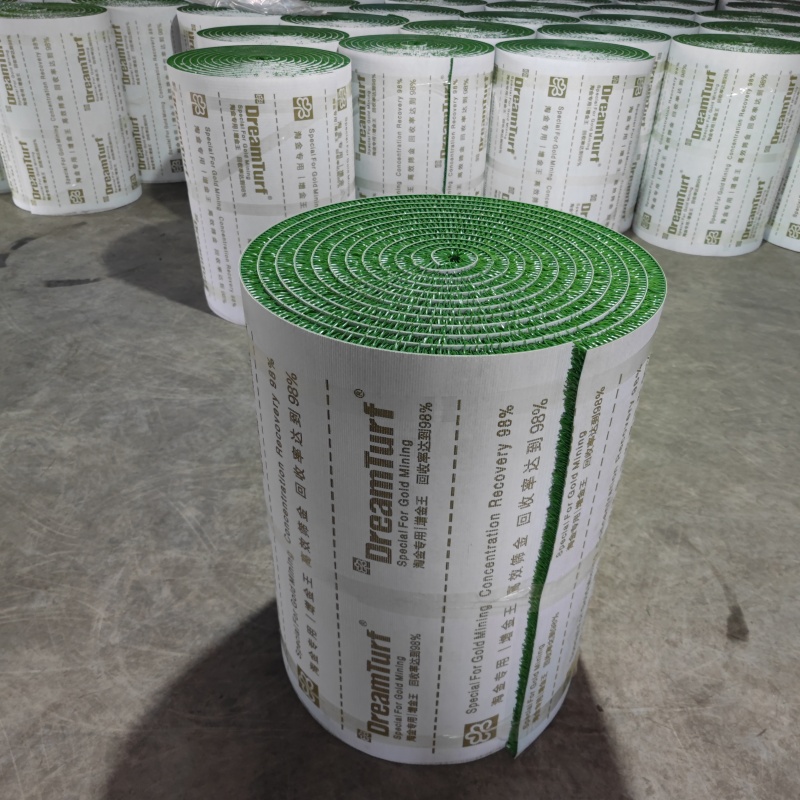 gold washer blankets gold recovery sluice mats Green dream turf sluice box turf dreamturf turf grass gold sand washing carpet gold trap grass