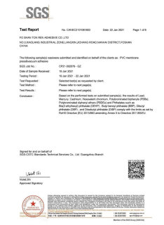 ایس جی ایس رپورٹ