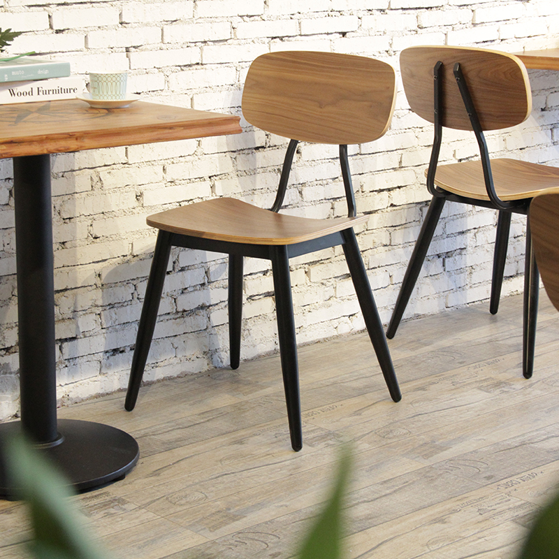 Modern design plywood sits restaurang café matstol
