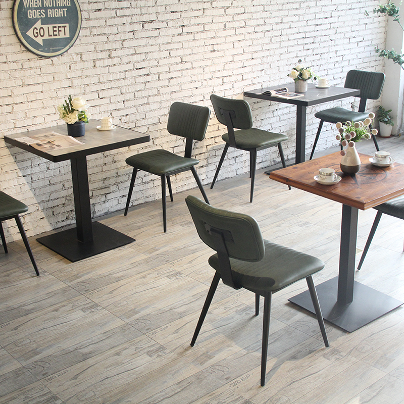 European Design Leather Coffee Shop Restaurant Luxury Chair