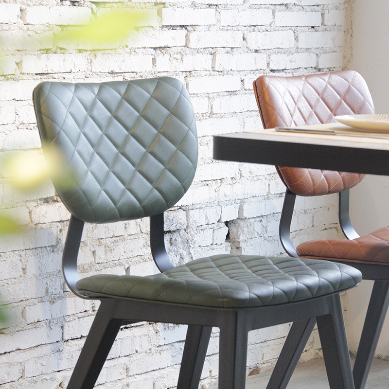 Китай Кофейный ресторан, современный роскошный кожаный стул из искусственной кожи, производитель