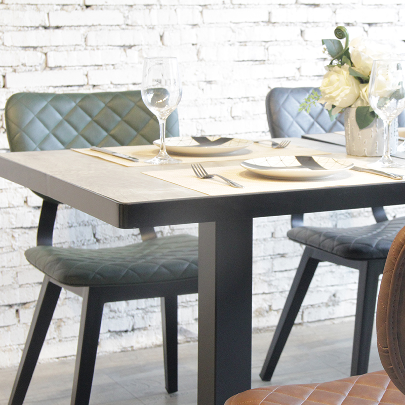 Coffee Restaurant Modern Luxury Pu Leather Chair