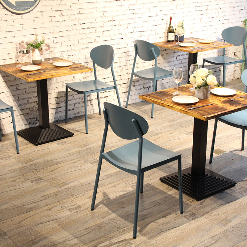 Italian Stacking Bistro Cafe Restaurant Not Plastic Aluminium Chair