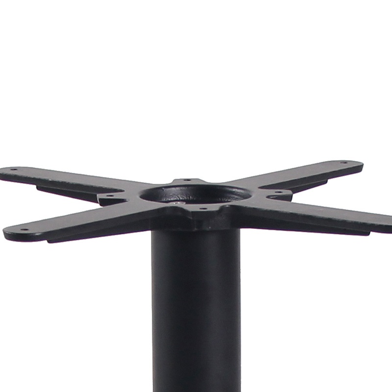 Iron Black Base Metal Table Leg For Restaurant Table