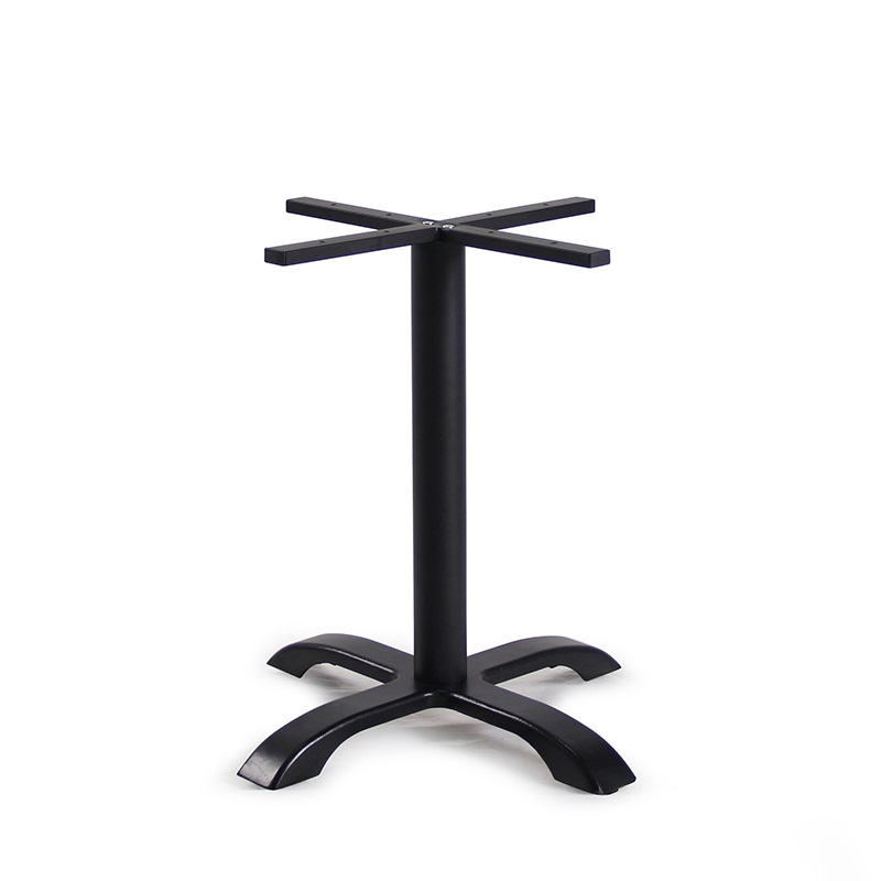 Iron Black Base Metal Table Leg For Restaurant Table