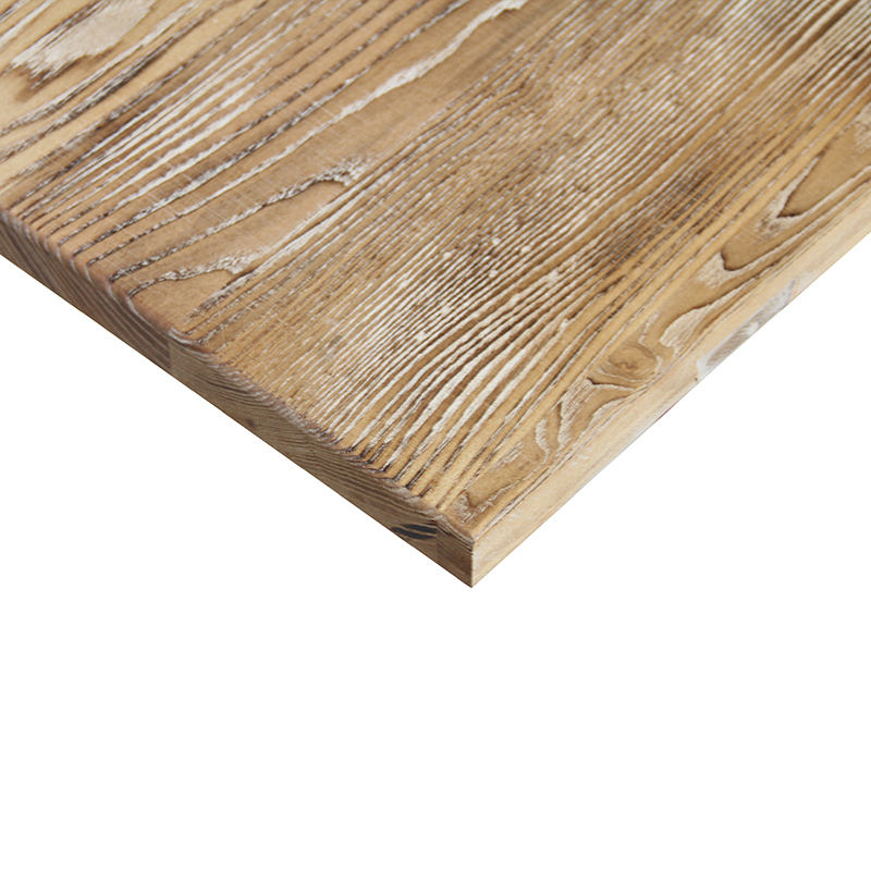 Industrial Antique Oak Wood Table Top For Banquet Hotel Dining Table