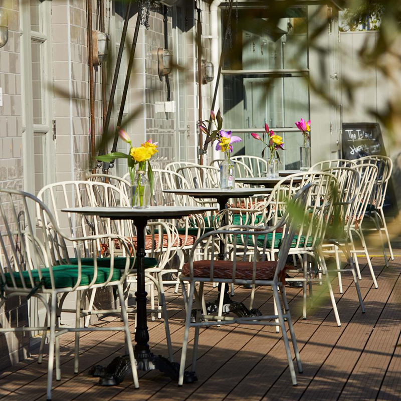 Fashion Design Outdoor Restaurant Outside Coffe Shop Chair