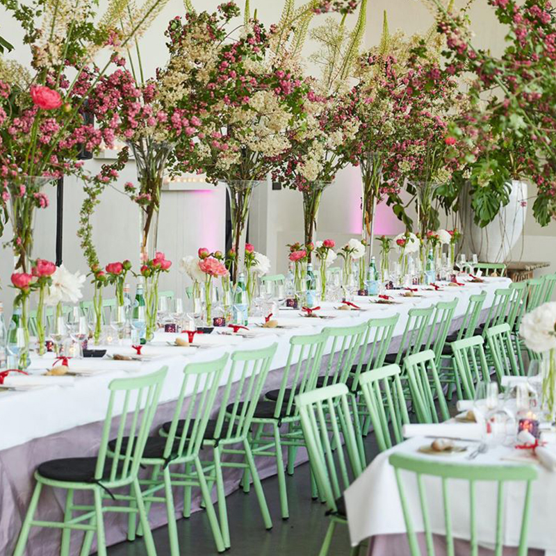 Colorful Rental Event Wedding Party Windsor Chair