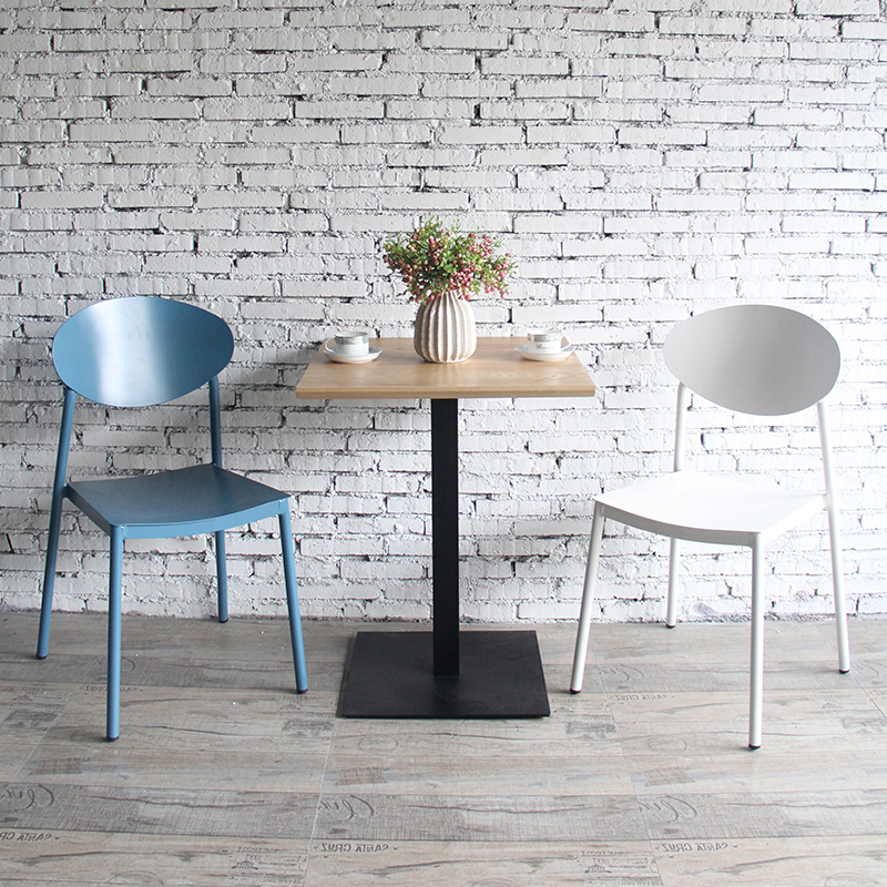 Modern Design Aluminum Light Stackable Restaurant Dining Chair