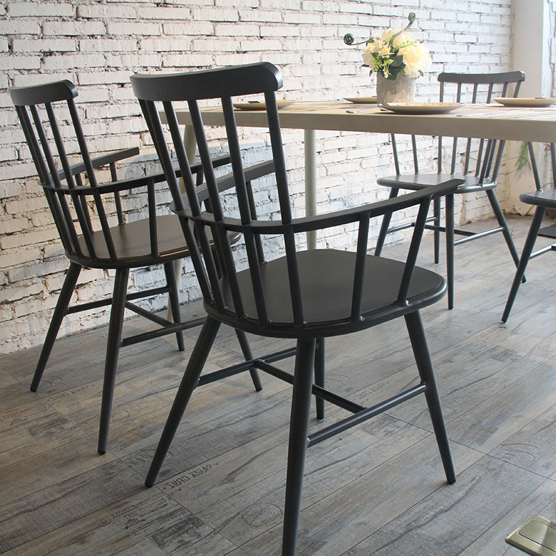 Restaurant Vintage Aluminium Industrial Dining Room Cafe Arm Chair