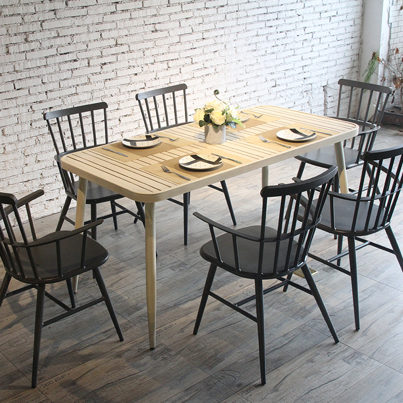 Restaurant Vintage Aluminium Industrial Dining Room Cafe Arm Chair